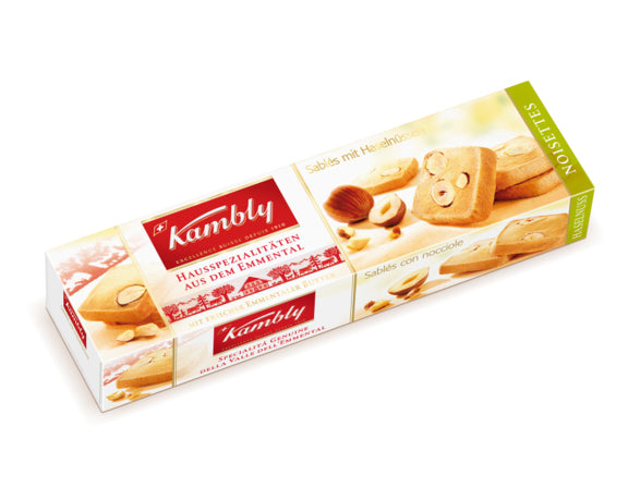 Kambly Sablé Guetzli – Haselnuss – 90 g