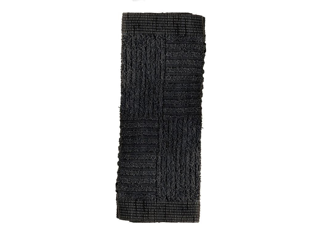 Zone Denmark Waschlappen – 30×30 cm, 100% Baumwolle, Schwarz