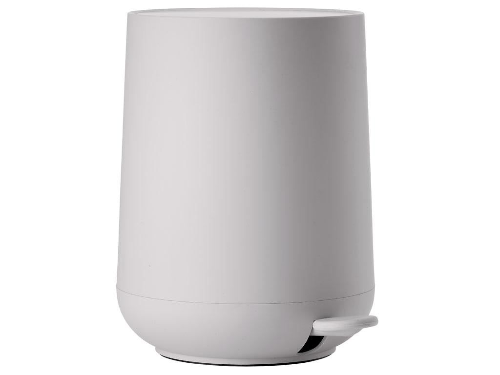 Zone Denmark Papierkorb Nova – 5 l – Kunststoff, grau – Ø 230 × H 290 mm