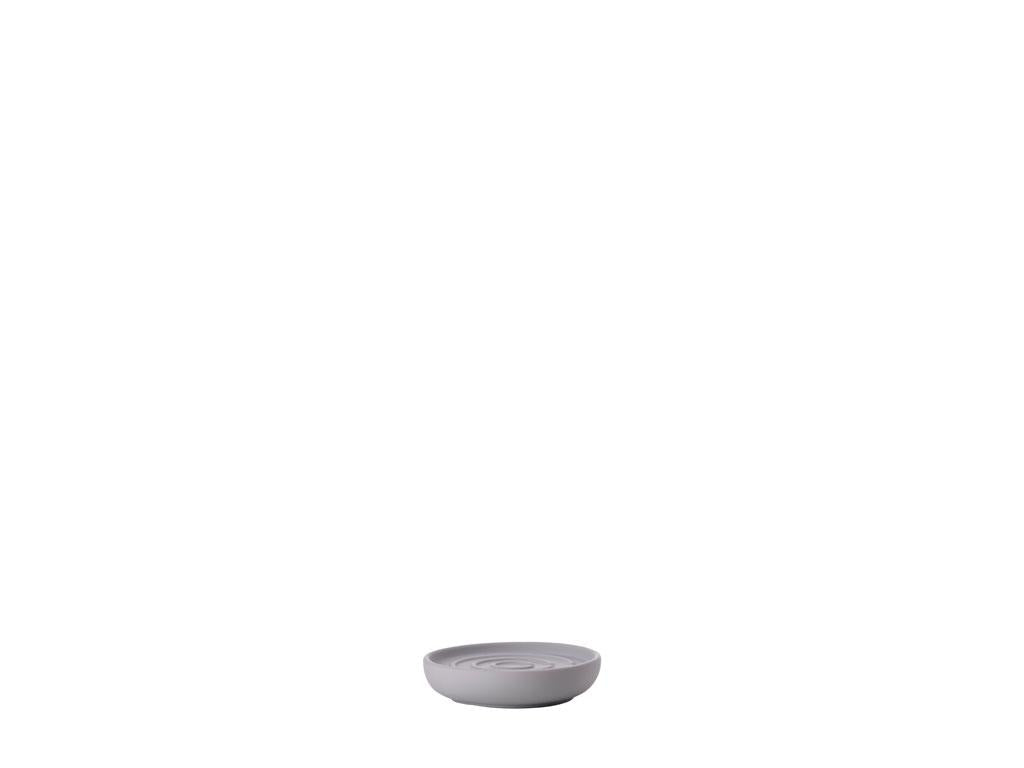 Zone Denmark Seifenschale Nova – Porzellan, Ø11×2,5 cm, Grau