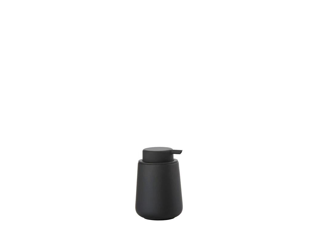 Zone Denmark Nova One Seifenspender – Steingut, Schwarz, 250 ml