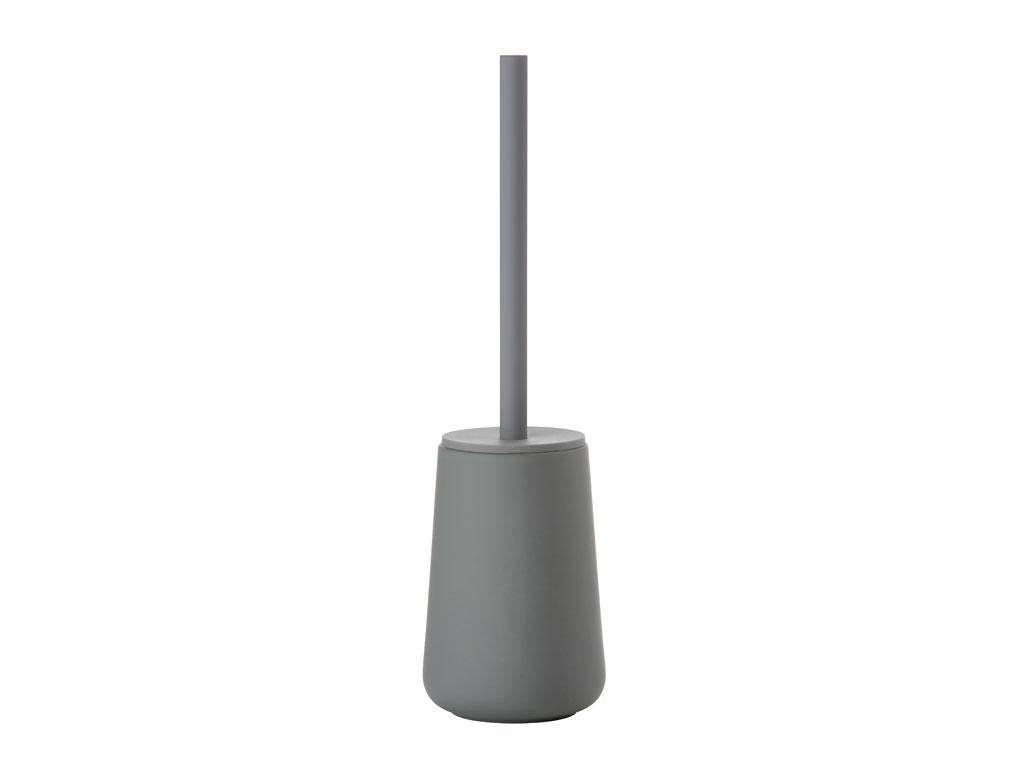 Zone Denmark Nova One – WC-Bürstenset – Keramik, Grau, H 37 cm, Ø 10,3 cm