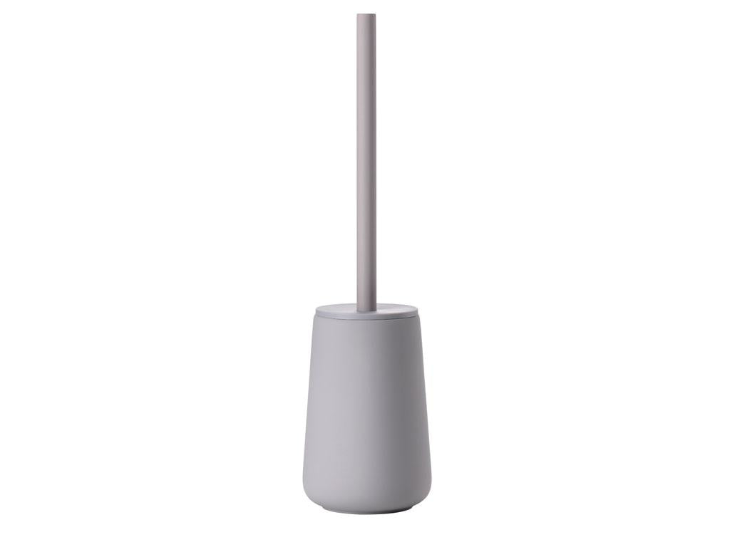 Zone Denmark WC-Bürstenset – Keramik, Grau, H 37 cm, Ø 10,3 cm