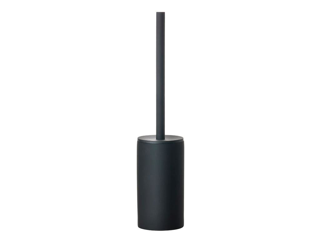 Zone Denmark WC-Bürstenset – Keramik, Schwarz, H 44,8 cm, Ø 8,4 cm