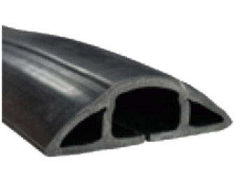 Elbro Kabelbrücke – 1,5 m – Aussen 43,1 × 14,2 mm, innen 48 × 30 mm – Kunststoff – Schwarz, 1 Stk.