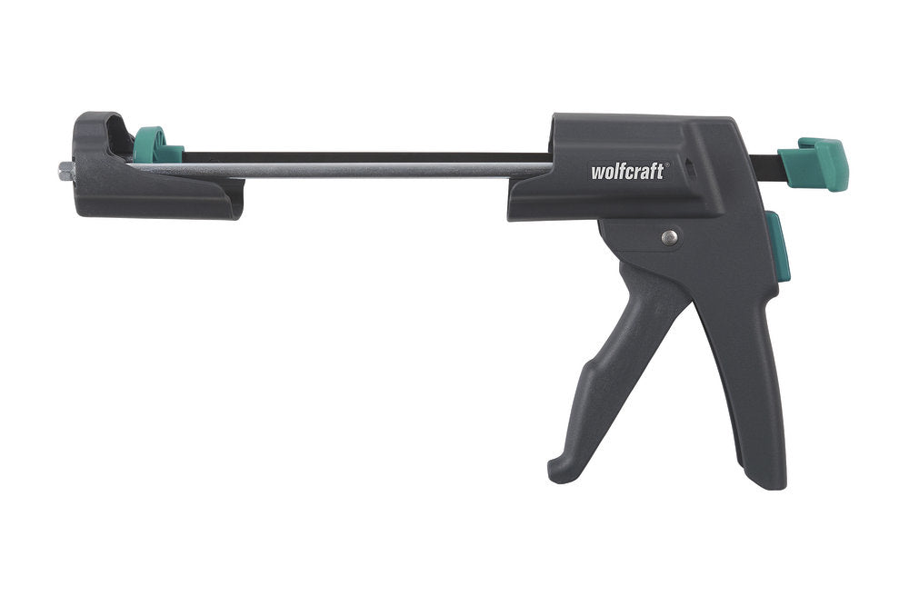 wolfcraft GmbH Wolfcraft MG600 PRO Kartuschenpresse – 310 ml, Pressdruck 280 kg – tropffrei