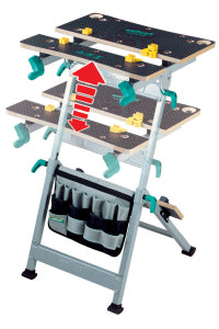 wolfcraft GmbH Wolfcraft Magnetleiste 460 mm – inkl. 2 Halterungen, 4 Schrauben, grau, aluminium