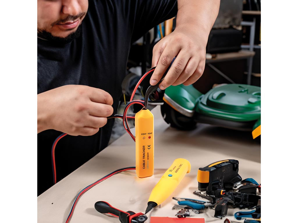 Velleman 408204 – Netzwerk-Kabeltester – Kabelfehleranalyse, Klemmen