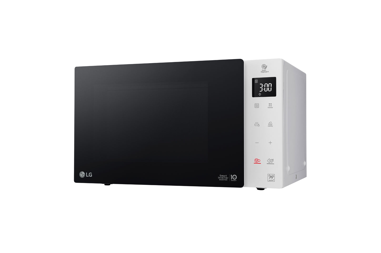 LG Solo-Mikrowelle MS23NECBW – 23 l, Inverter, 1000 W – weiss