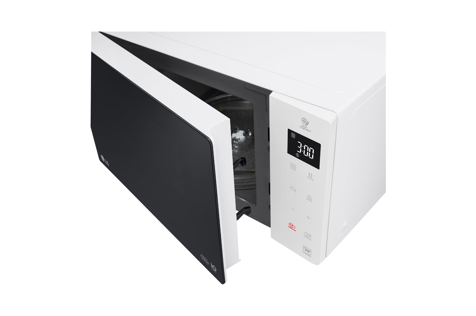 LG Solo-Mikrowelle MS23NECBW – 23 l, Inverter, 1000 W – weiss