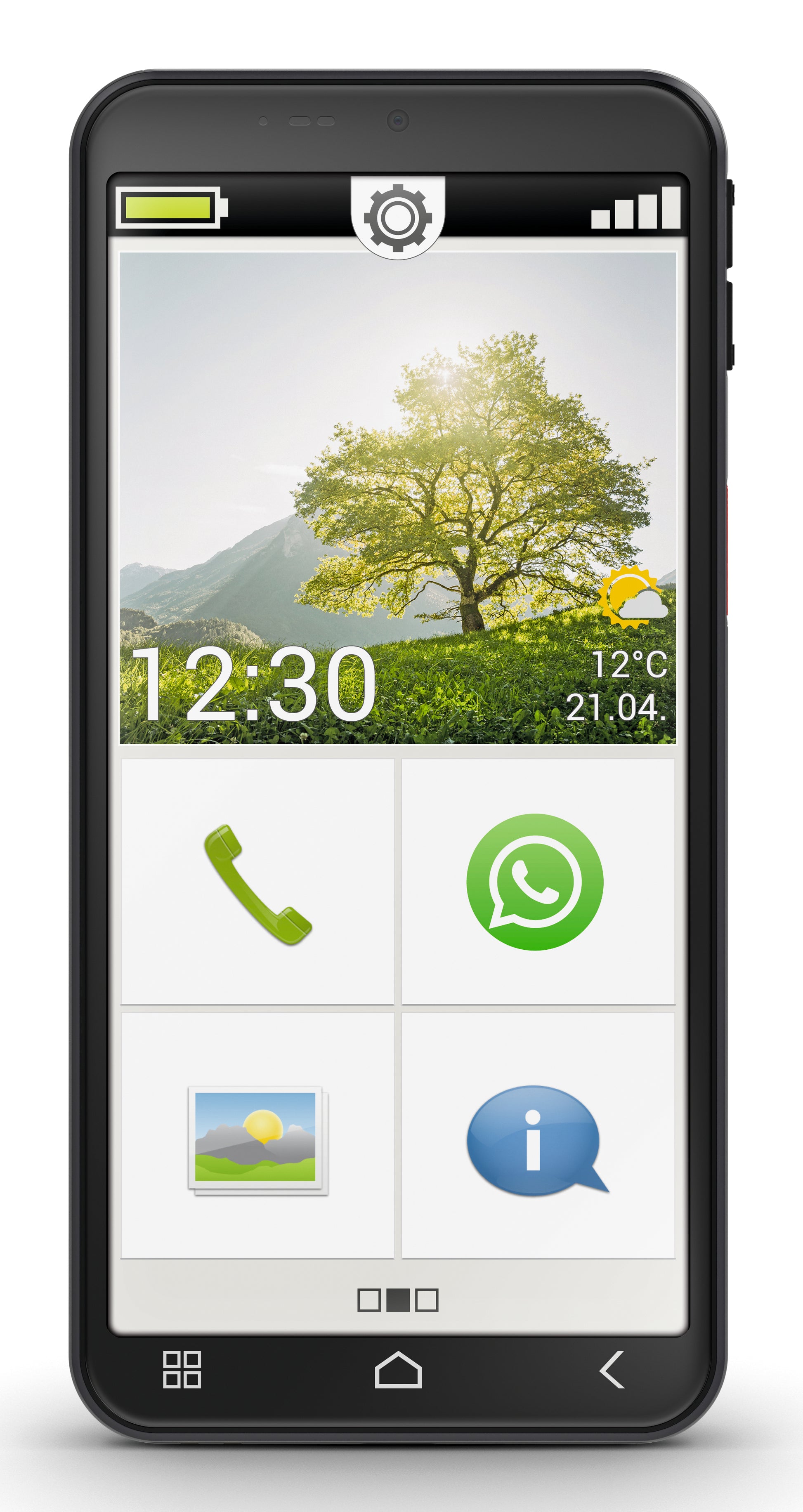 Emporia SMART 7 lite – 5,4" – 128 GB – Schwarz