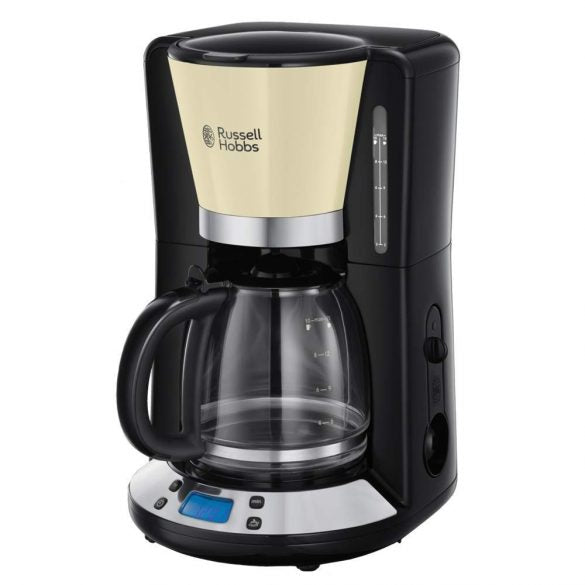 Russell Hobbs 24033-56 Col. Filterkaffeemaschine – 10 Tassen, 1,3 l, Karaffe, Schwarz
