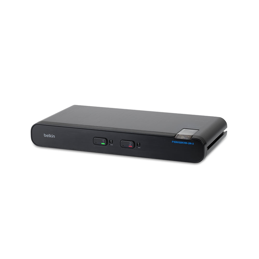 Belkin KVM-Switch 2×1, Single-Head, Desktop
