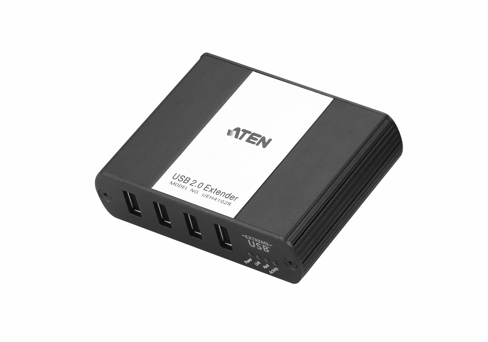 ATEN USB-Verlängerung über LAN – USB-A (Stecker auf Buchse) – USB 2.0 (480 Mbit/s) – 100 m – 4-Port