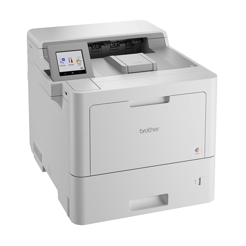 Brother HL-L9470CDN – A4, Farbe, Duplex, 40 S./Min., 2400 × 600 dpi, LAN/USB, Papier: 620 Blatt