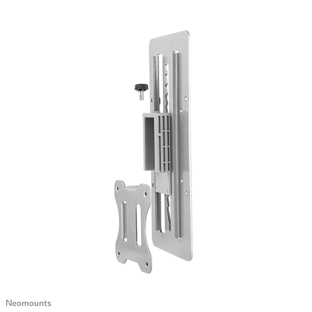 Neomounts VESA-Adapterplatte – 1 Monitor – bis 27" – VESA 75×75/100×100 mm – bis 8 kg/Monitor – Silber