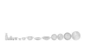 Nachtmann Salatschüssel – 2,7 l, Ø 30 cm, H 8,3 cm, Kristallglas, Transparent, spülmaschinenfest
