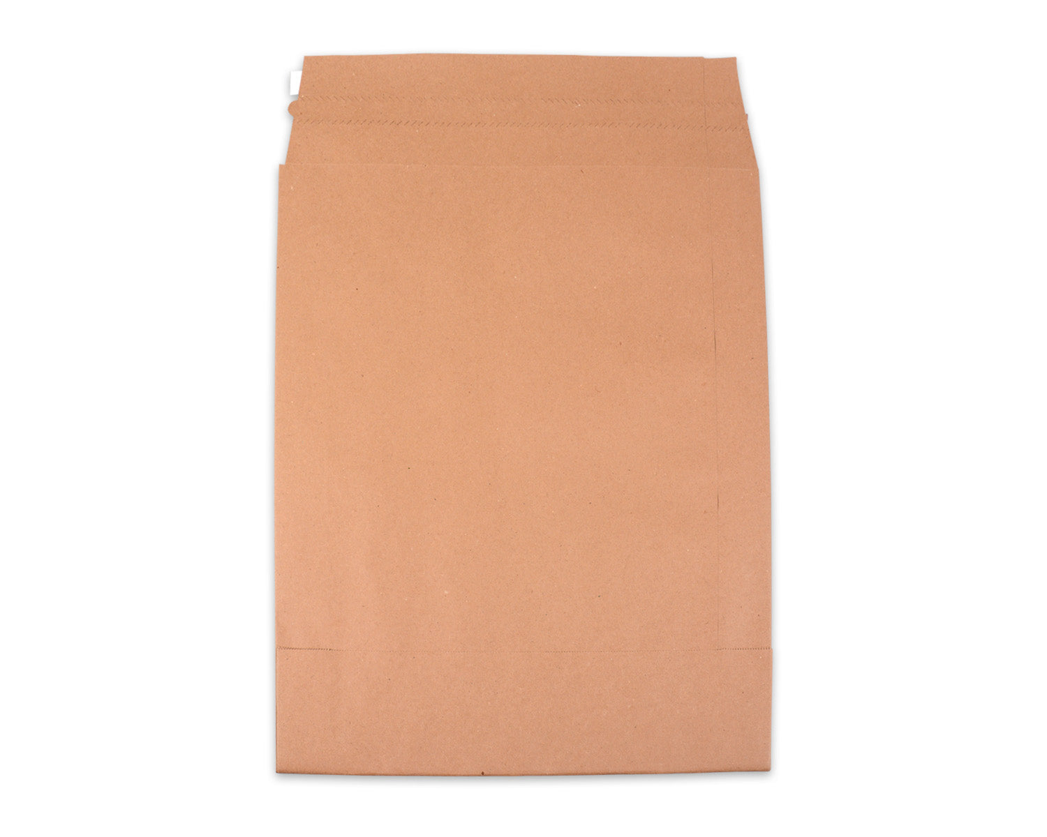 Elco Papierversandtasche – 450 × 545 × 80 mm, Seiten- und Bodenfalte, Braun, Einsteckverschluss – 100 Stück