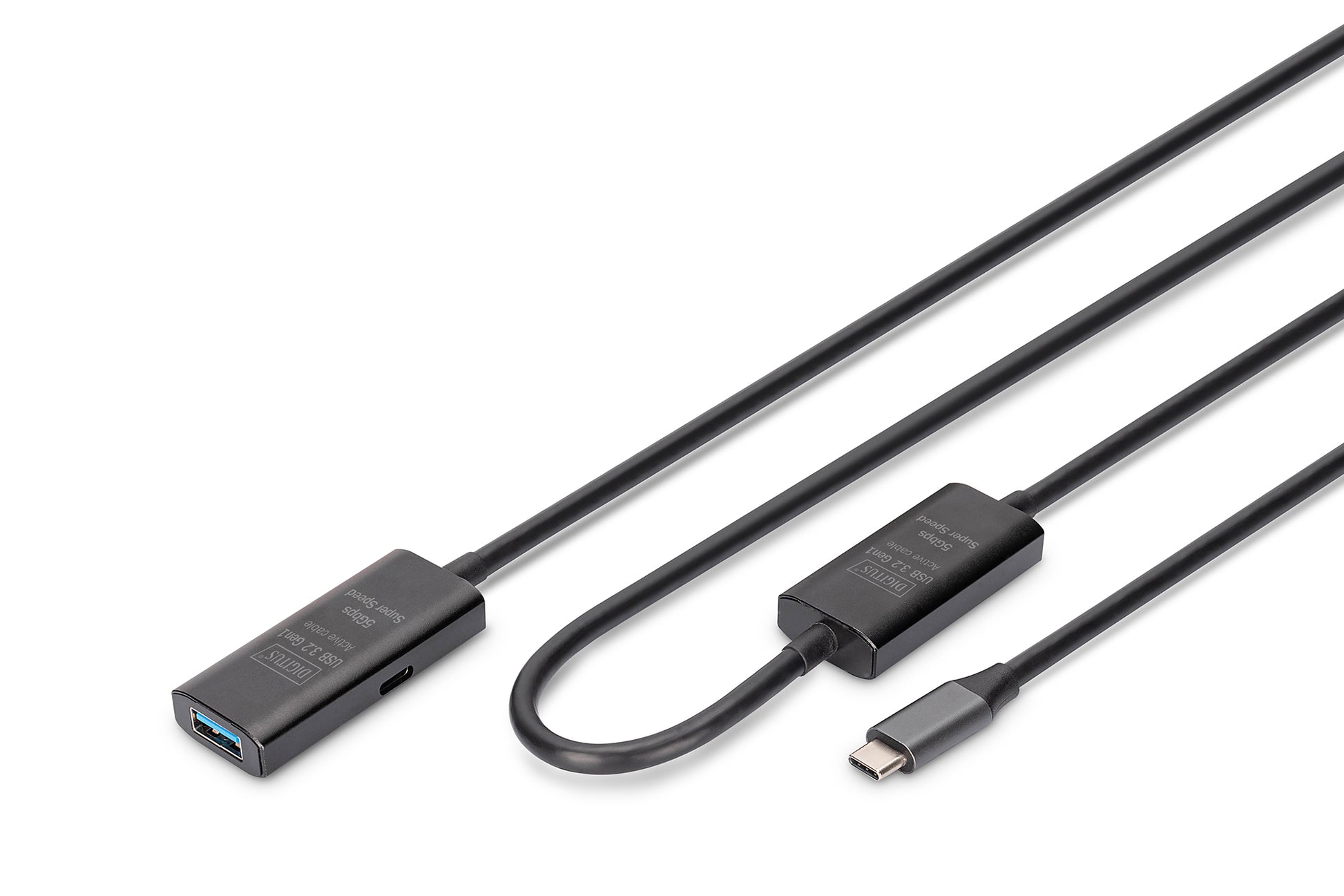 Digitus USB-Kabel, USB-C zu USB-A, 10 m, USB 3