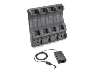 Zebra Ladestation – 4‑Slot – inkl. Netzteil