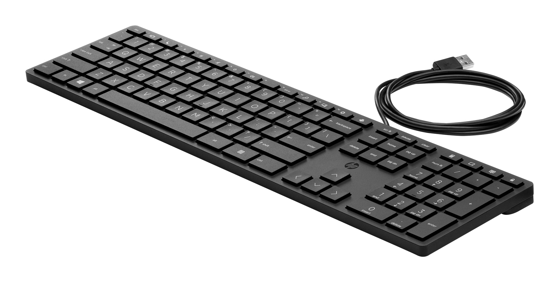 HP 320K Tastatur Kabelgebunden USB Schwarz
