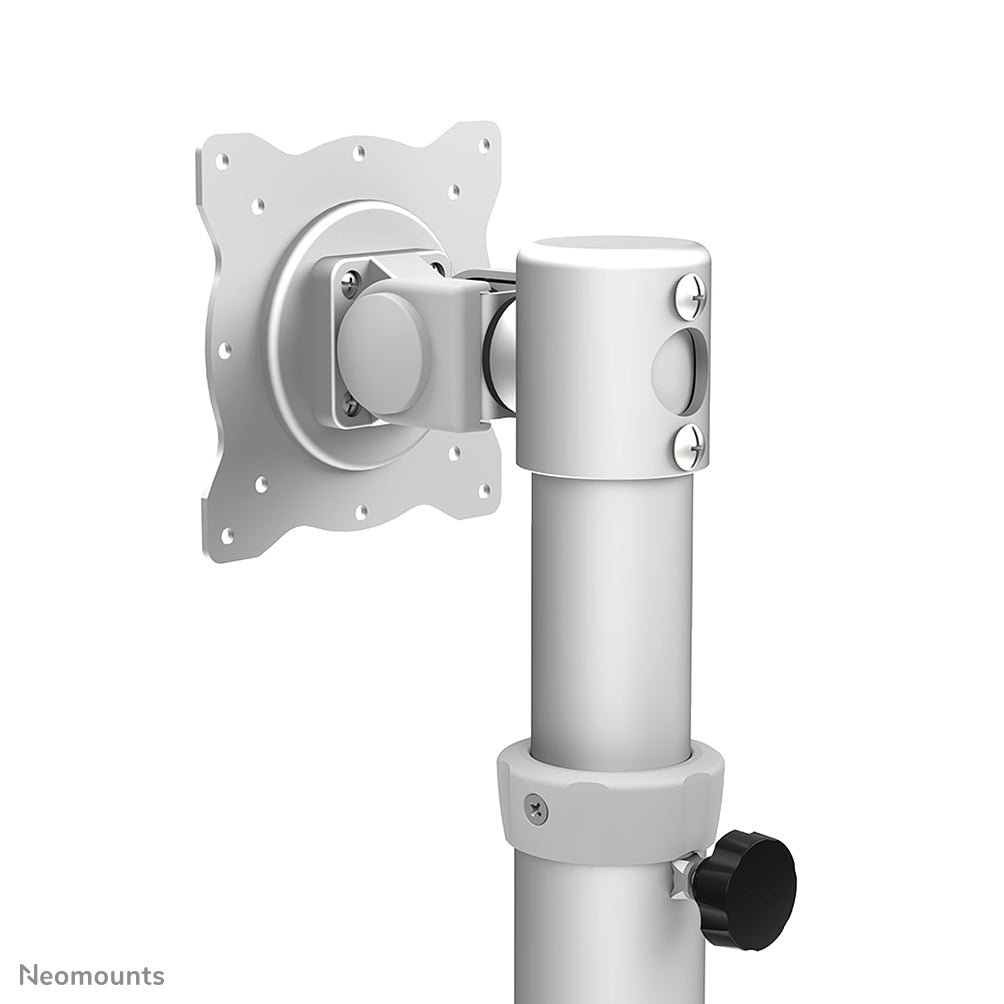 Neomounts FPMA D025SILVER – Monitorarm, Tischdurchführung, bis 30", VESA 75 × 75/100 × 100 mm, 12 kg