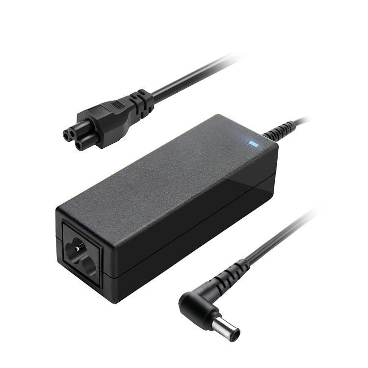 CoreParts Netzteil 30 W – 14 V, 2,14 A, 6,5×4,4 mm Stecker, IEC C5 – für Samsung, LG – Schwarz