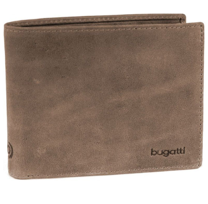 Bugatti cases Bugatti – Brieftasche Volo – 10 Kartenfächer, Münzfach – 117×97×20 mm – Braun, Leder