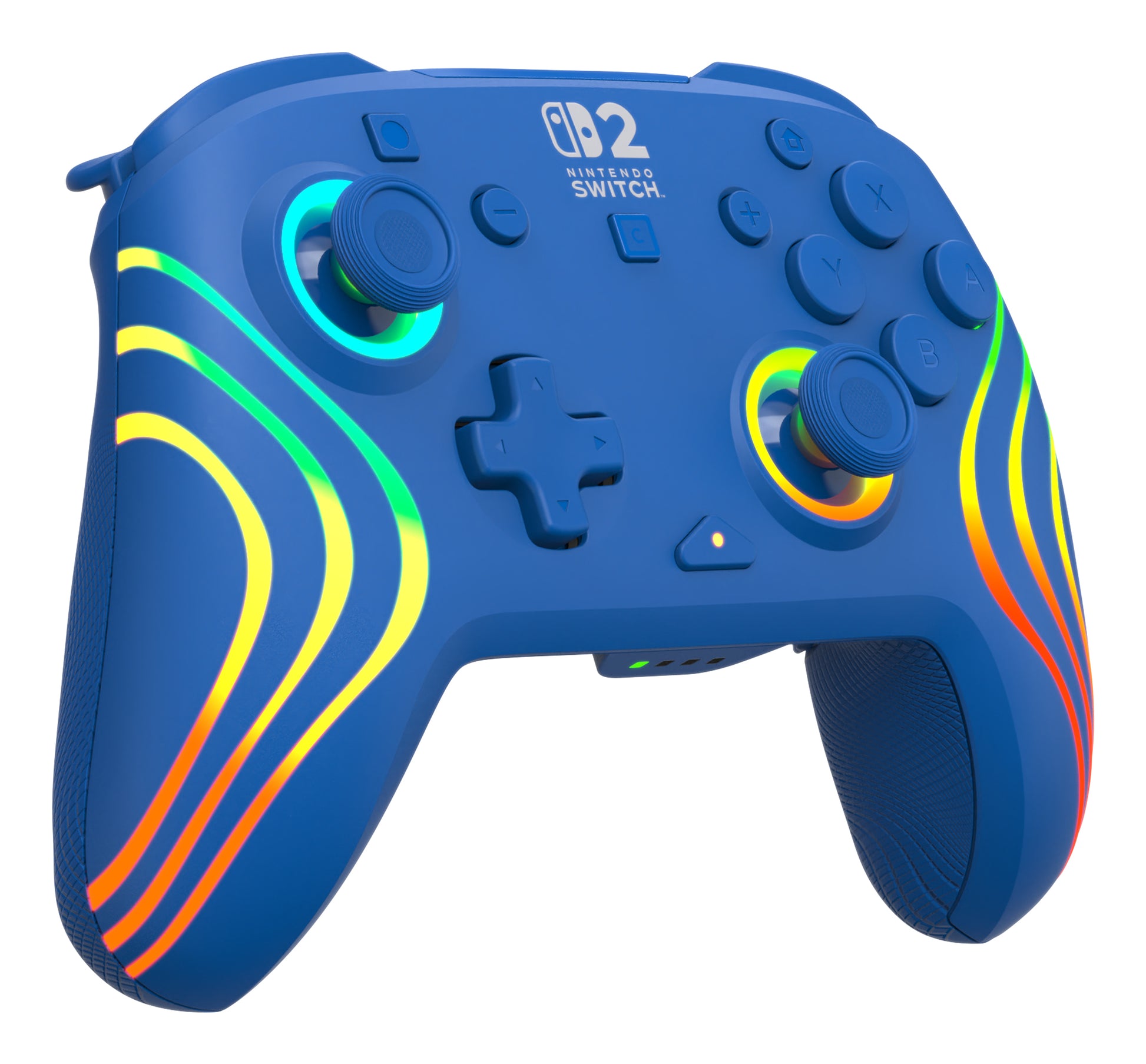 Turtle Beach Afterglow Wave – Gamepad – Bluetooth/USB, RGB, für Nintendo Switch & mehr, Blau