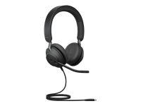 Jabra EVOLVE2 40 SE – Duo Headset – USB‑C/USB‑A – für Microsoft Teams