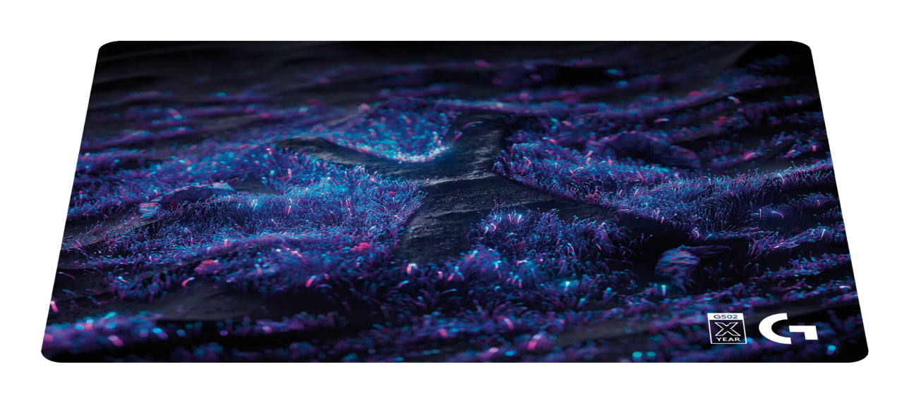 Logitech G G640 – Gaming-Mauspad – 460 × 400 mm, Textil, Schwarz, Blau