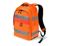 DICOTA Freizeit-Rucksack – 25 l, orange, Hi-Vis