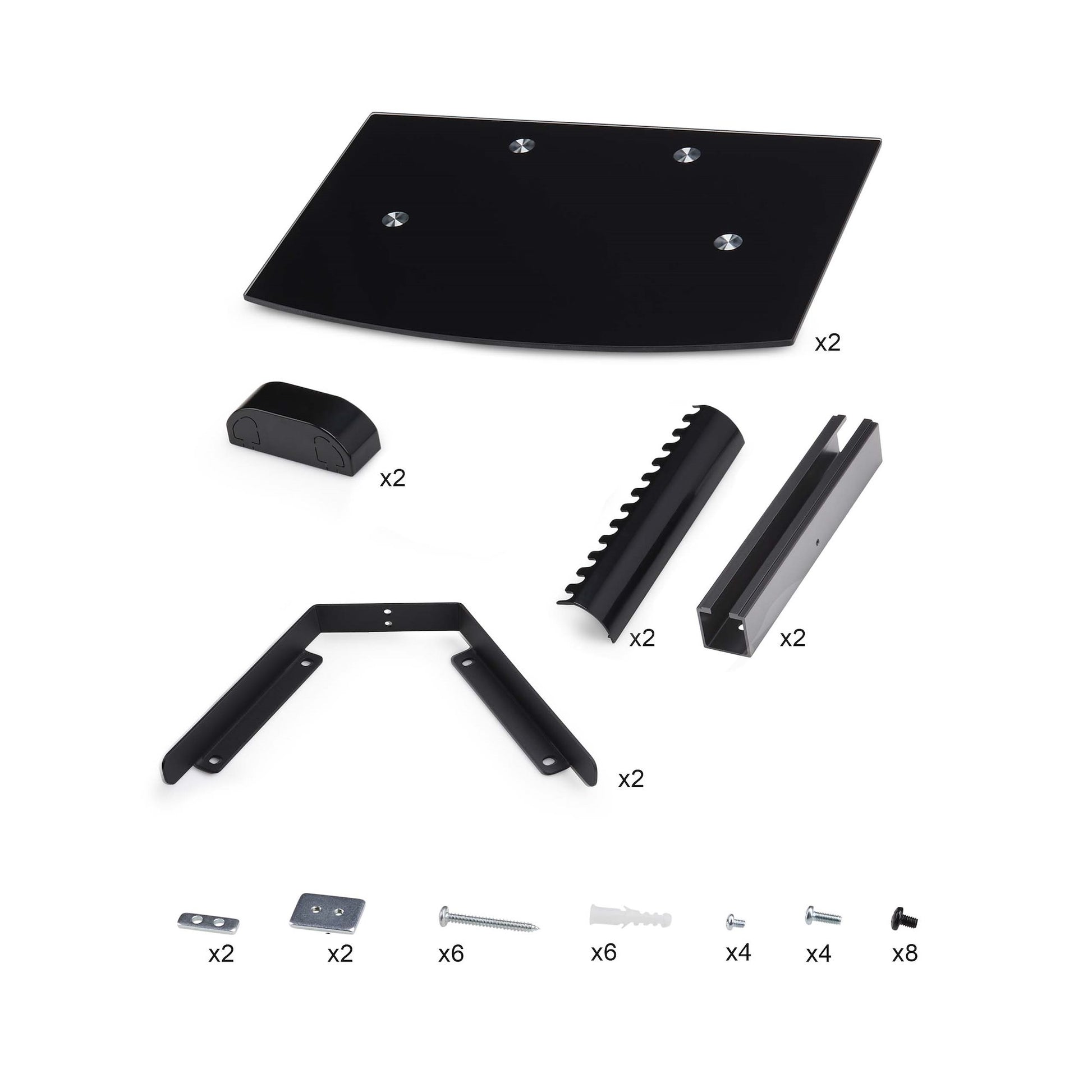 StarTech.com Schwebender TV-Schrank
