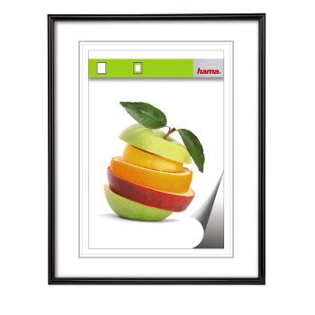 Hama Bilderrahmen – für 10 × 15 cm – Kunststoff, Schwarz