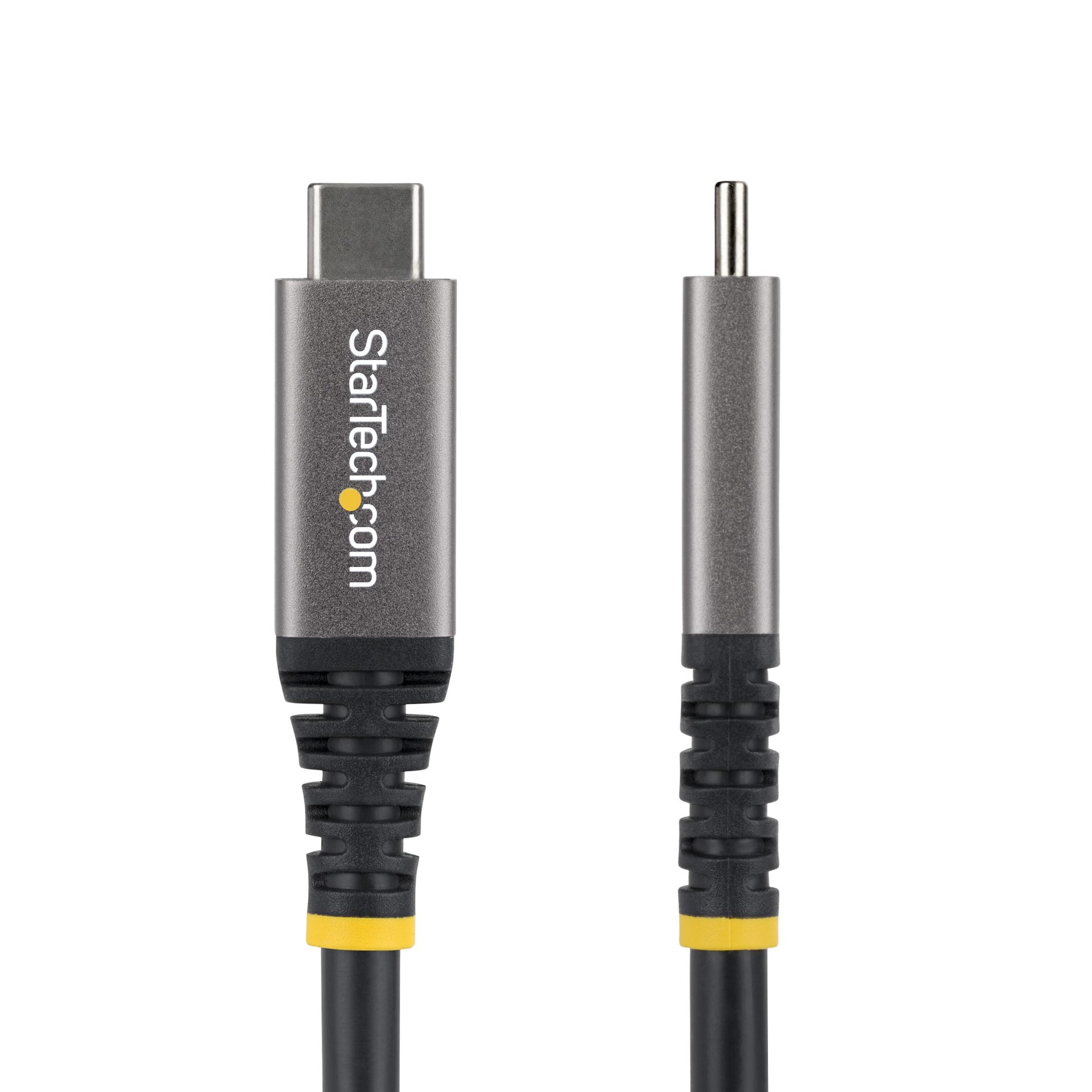 StarTech.com USB-C auf USB-C Kabel – USB4 20 Gbit/s – 3 m – PD 60 W – DP 2.1 (4K/120) – Schwarz