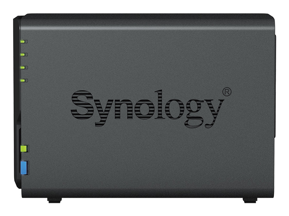 Synology DS223 – 2-Bay Desktop NAS – Realtek RTD1619B, 2 GB RAM, für 2,5"/3,5" HDD/SSD, SATA