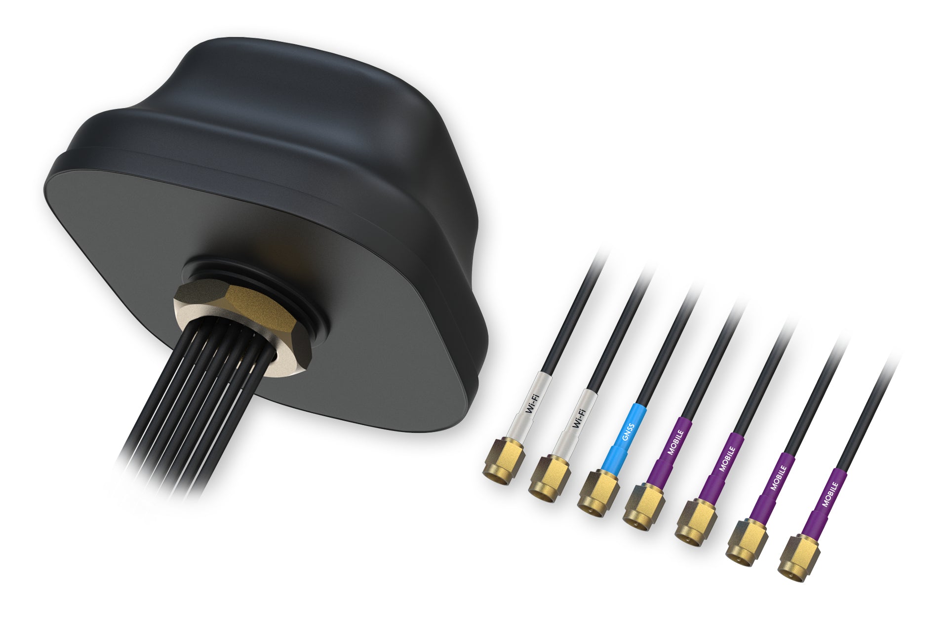 Teltonika PR1KC640 – MIMO-direktionale Antenne, 617–5925 MHz, 4 dBi, SMA (männlich), 3 m, IP67