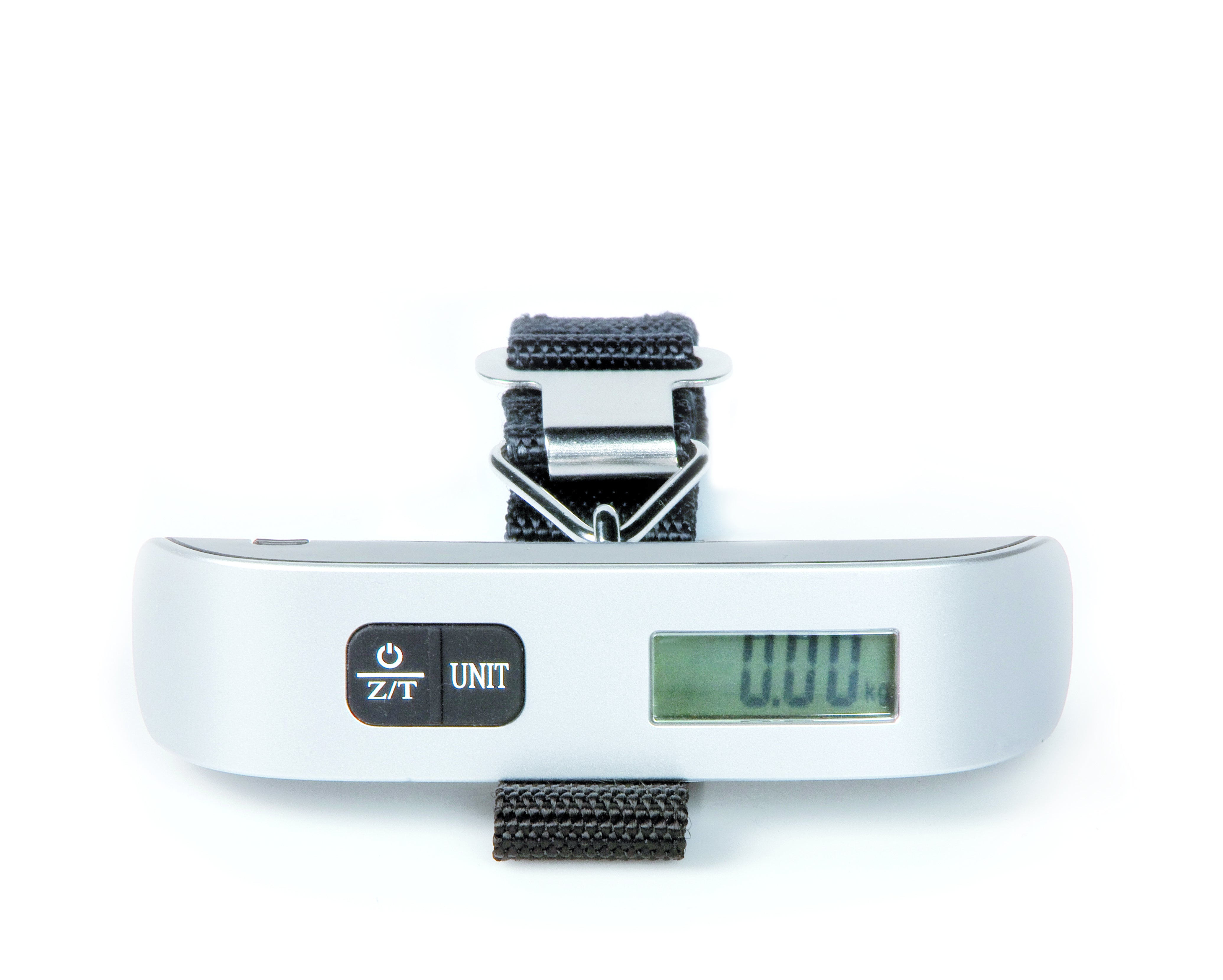 Domo Kofferwaage DO9090W – LCD-Display – bis 50 kg – silber