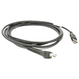 Zebra USB-A auf USB-A Kabel – 2,1 m – Grau