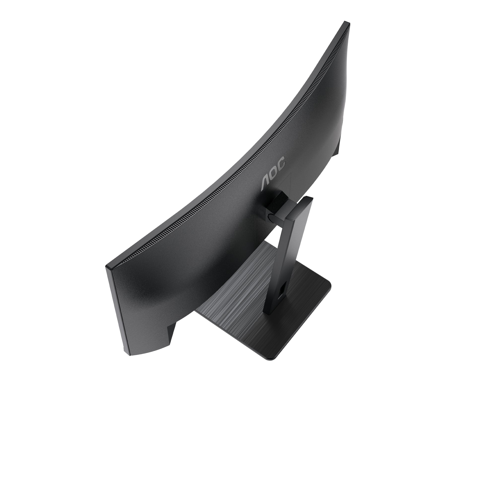 AOC Monitor, 34", 3440 × 1440 (UWQHD), VA, 100 Hz, 300 cd/m², KVM, USB-C, Gebogen, VESA 100 × 100, Schwarz
