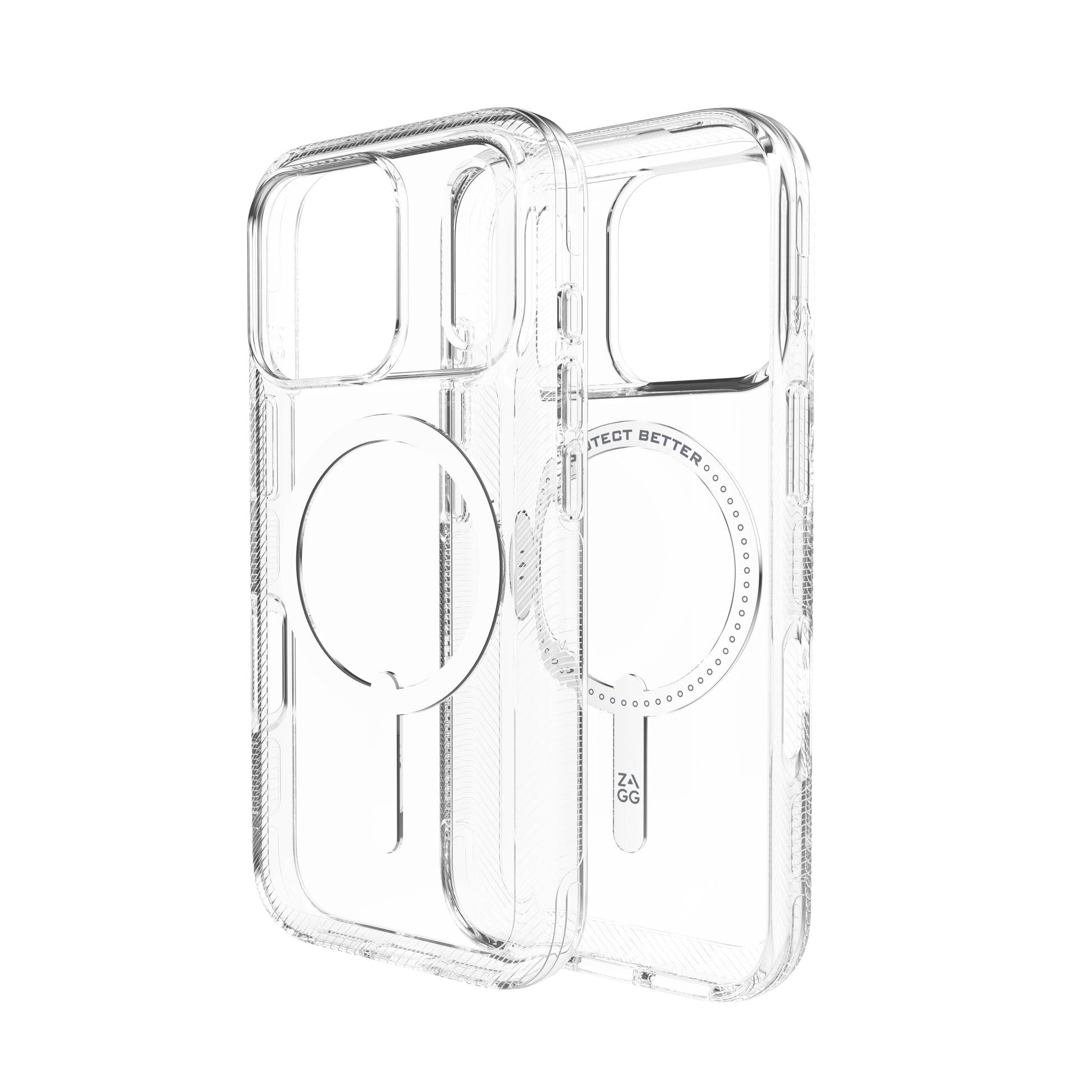 ZAGG Backcover LUXE SNAP – für Apple iPhone 17 Pro – transparent