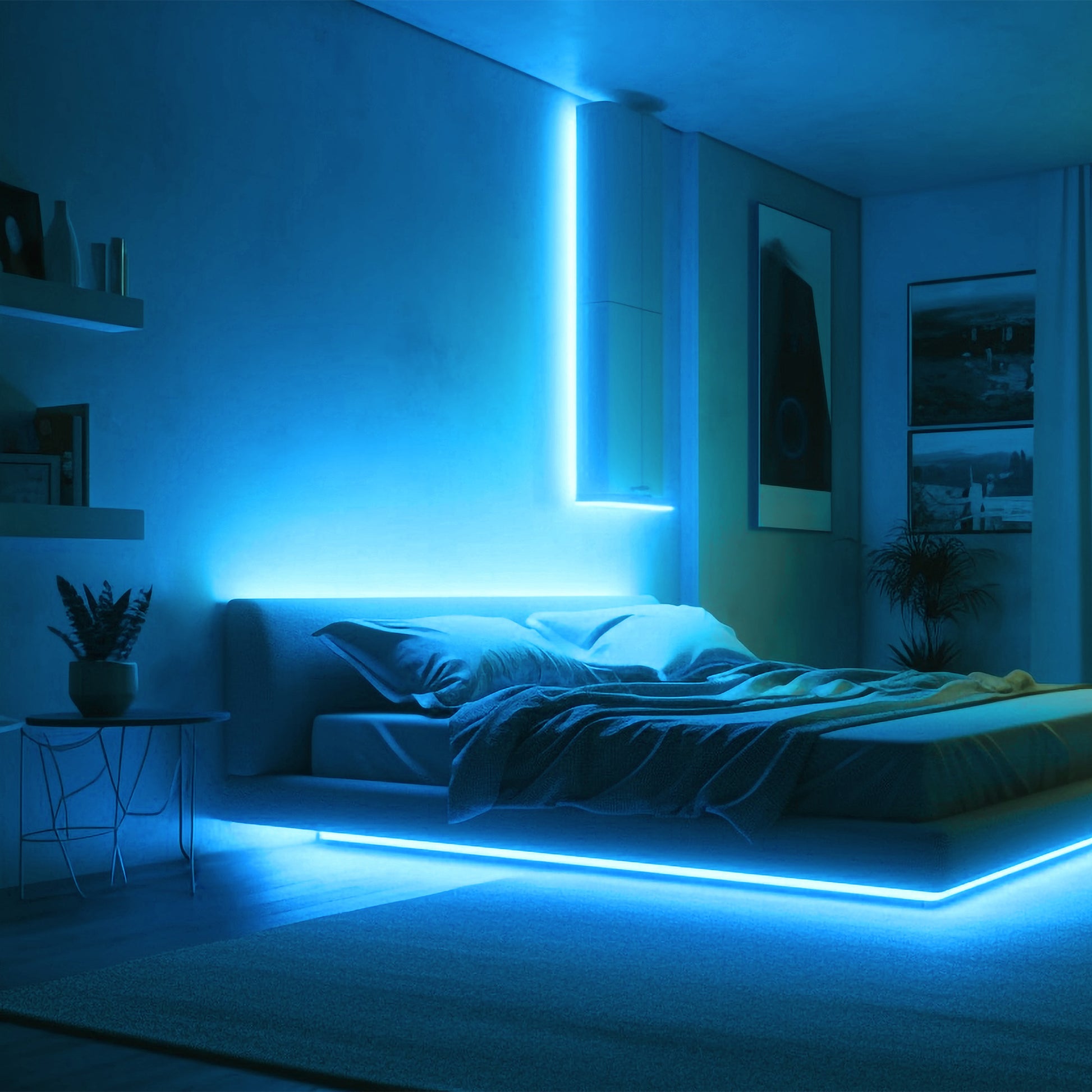 KSIX LED-Strip BXLED03 – 5 m, 1800 lm, 36 W, RGBIC, dimmbar, BT, für Alexa/Google/HomeKit