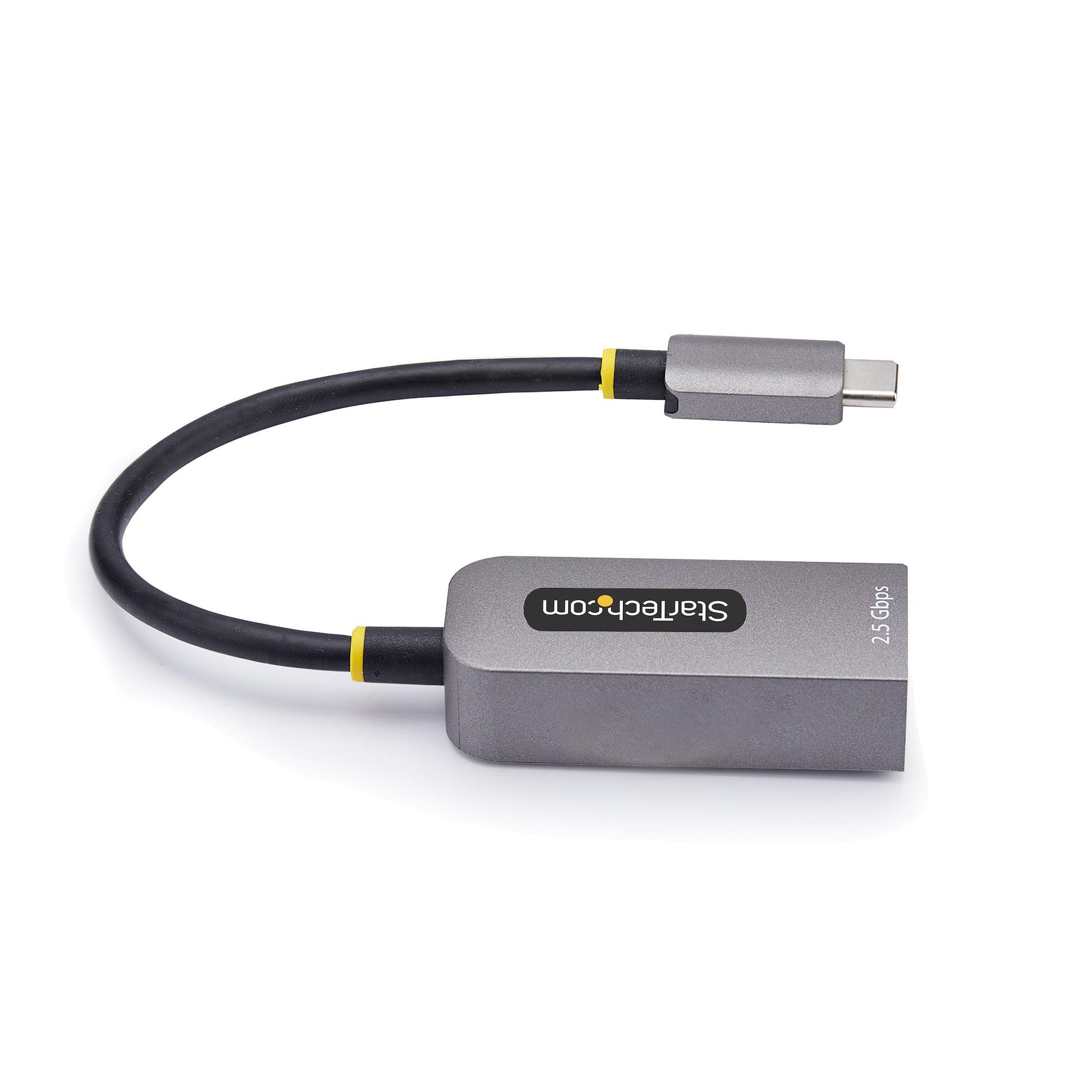 StarTech.com Netzwerkadapter USB-C zu RJ-45 – 2,5 Gbit/s, USB 3.2 Gen 1 (5 Gbit/s), 0,152 m, für PC/Laptop