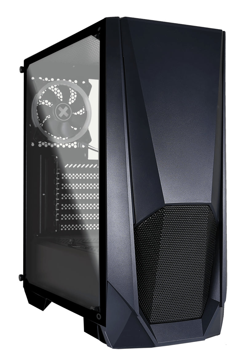Xilence Xilent Blast X505.ARGB – PC-Gehäuse (Midi-Tower), Schwarz, 2×ARGB Lüfter, 2×USB 3.0, GPU bis 315 mm