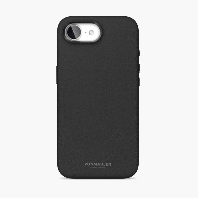 Vonmählen Backcover – für Apple iPhone 16e – schwarz – Leder
