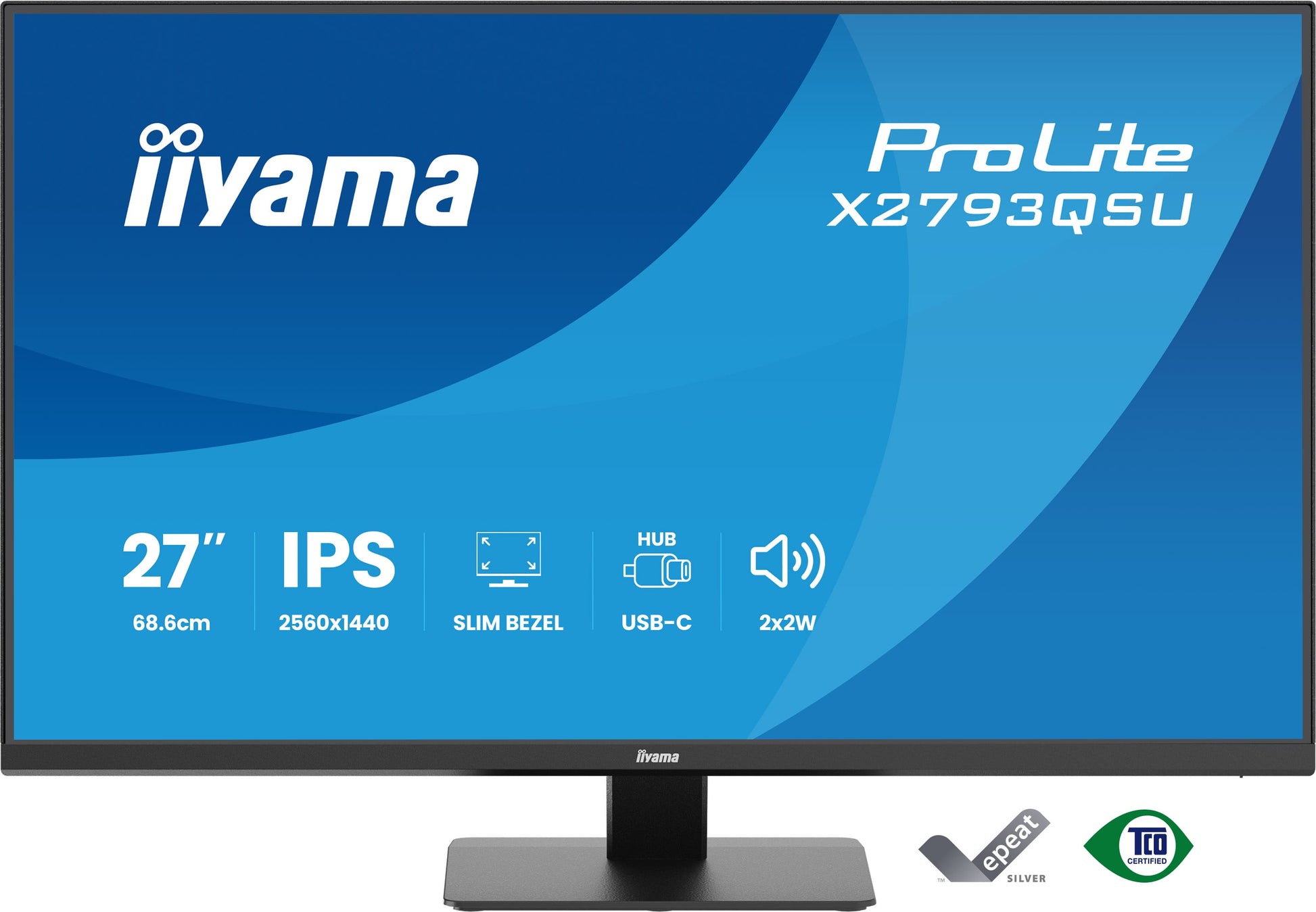 iiyama ProLite X2793QSU-B1 – 27", 2560 × 1440 (WQHD), IPS