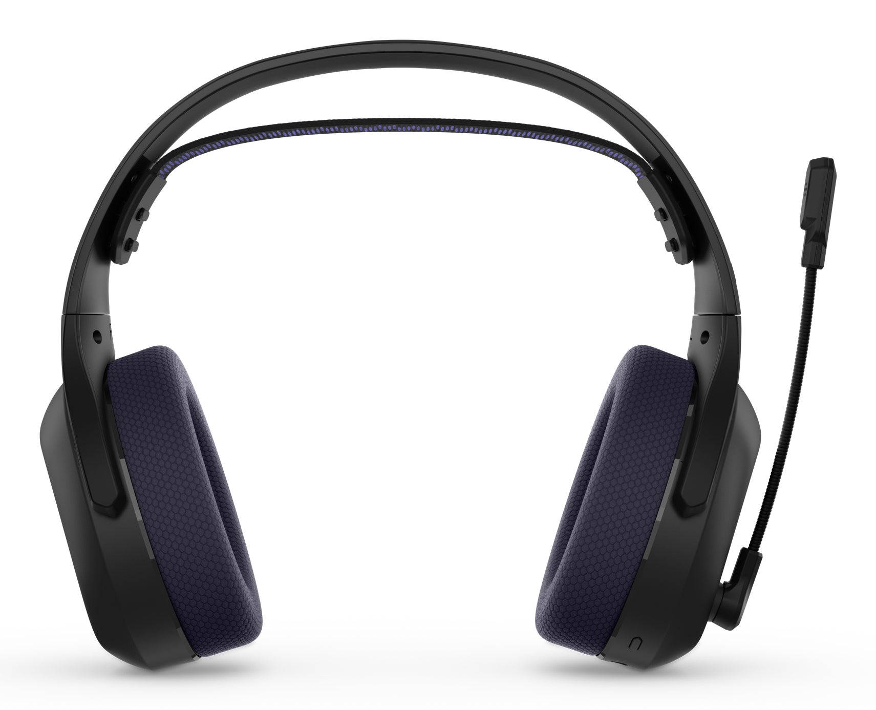 Lenovo Legion H410 Gaming-Headset – Over-Ear, Stereo, BT, mit USB-A-Dongle, Schwarz/Violett, BT 5.2