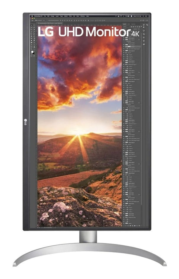 LG 27UP850K-W – 27", 3840 × 2160 (4K), IPS, USB-C 90 W, DisplayHDR 400