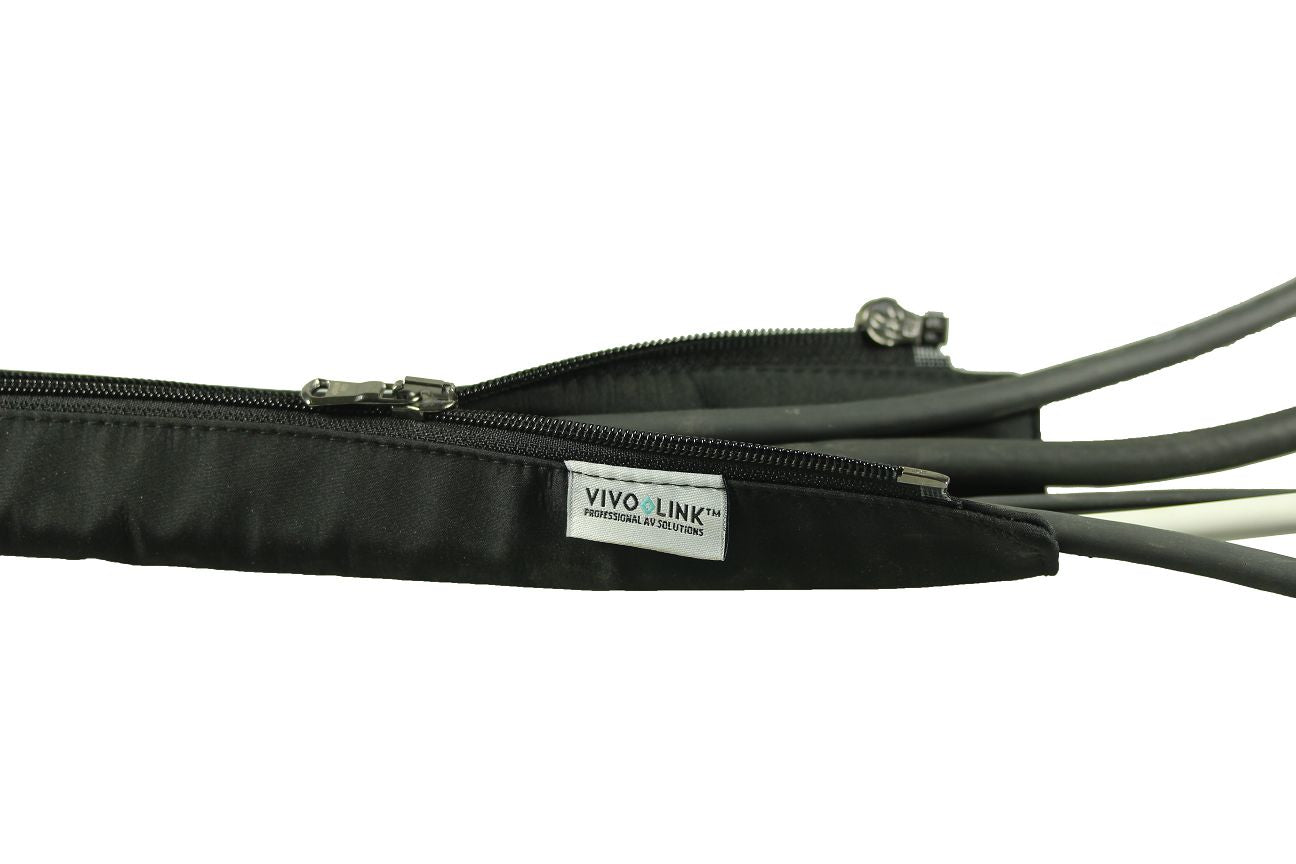 Vivolink Kabelmuffe – 23 cm, Schwarz