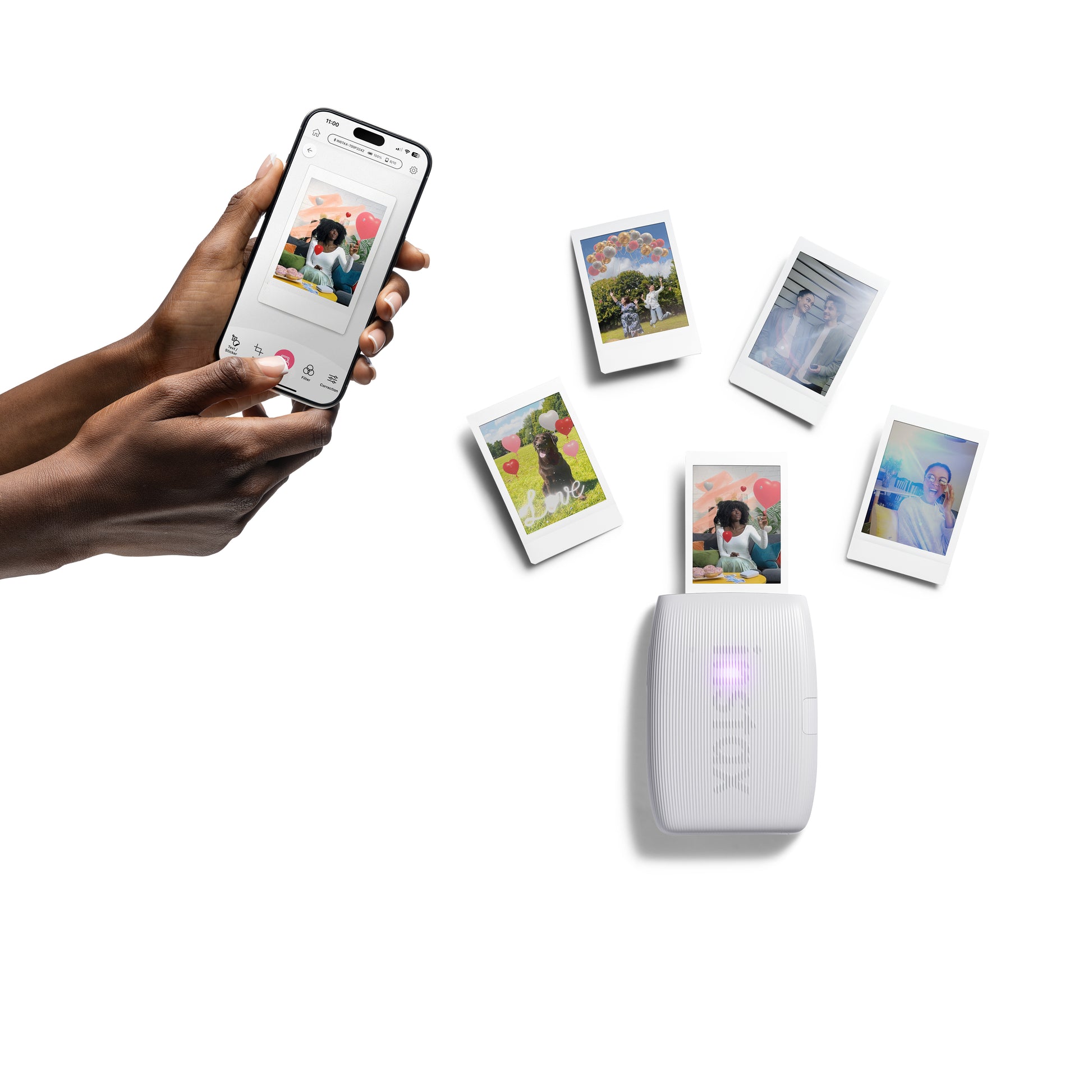 Fujifilm Instax Mini Link3 Clay Weiss
